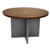 Angelic Round Meeting Table Grey
