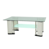 Brody Coffee Table with Plain Tempered Glass