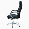 Ventura Office High Back Padded Arms PU Leather Chair Black K-7090B