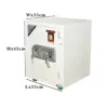 Good Will Safe Box Locker 45KG – Compact Fire-Resistant Security Safe for Home & Office