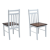 Kansas 4-Seater Wooden Dining Table – White