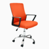 Tracy Mesh Chair Swivel Orange K-6211O