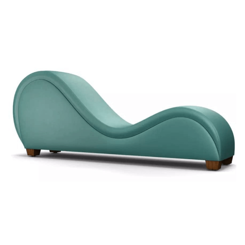 Carmen S-Shape Leather Chaise