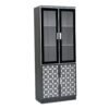 Salvatore Wooden File Cabinet Color (Grey)