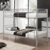 Hesse Bunk Bed With Medicated Mattresses Color (Silver)
