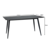Savoy 6 Seater Marble Dining Table Set