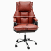 Modern Executive Padded Arms High Back Office Chair Red K-9966R