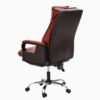 Modern Executive Padded Arms High Back Office Chair Red K-9966R
