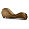 Carmen S-Shape Leather Chaise