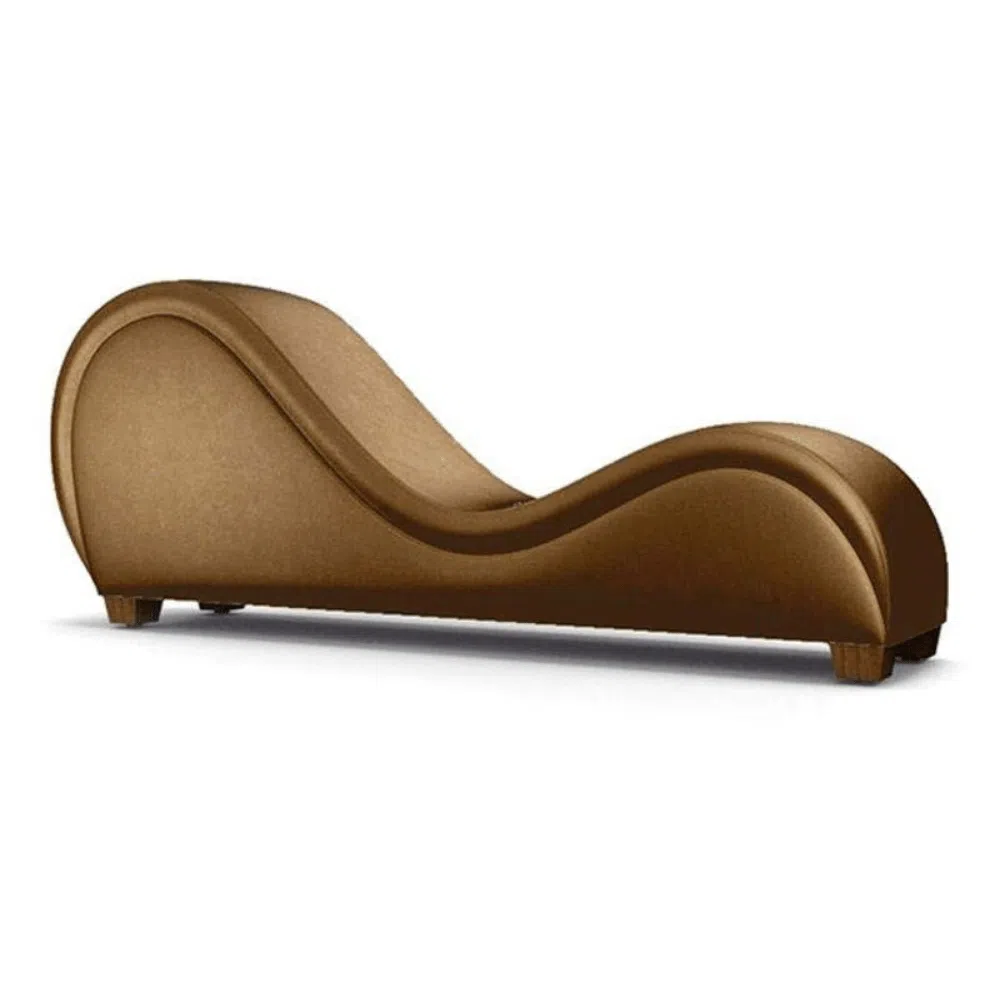 Carmen S-Shape Leather Chaise