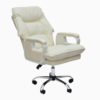 Modern Executive Padded Arms High Back Office Chair Off White K-9955OW