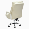 Modern Executive Padded Arms High Back Office Chair Off White K-9955OW