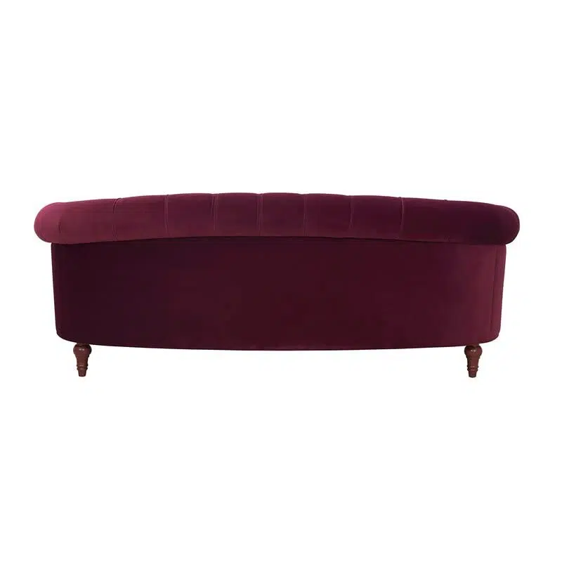 Dint Rolled Arm 2 Seater Velvet Sofa