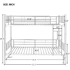 Hesse Bunk Bed With Medicated Mattresses Color (Silver)