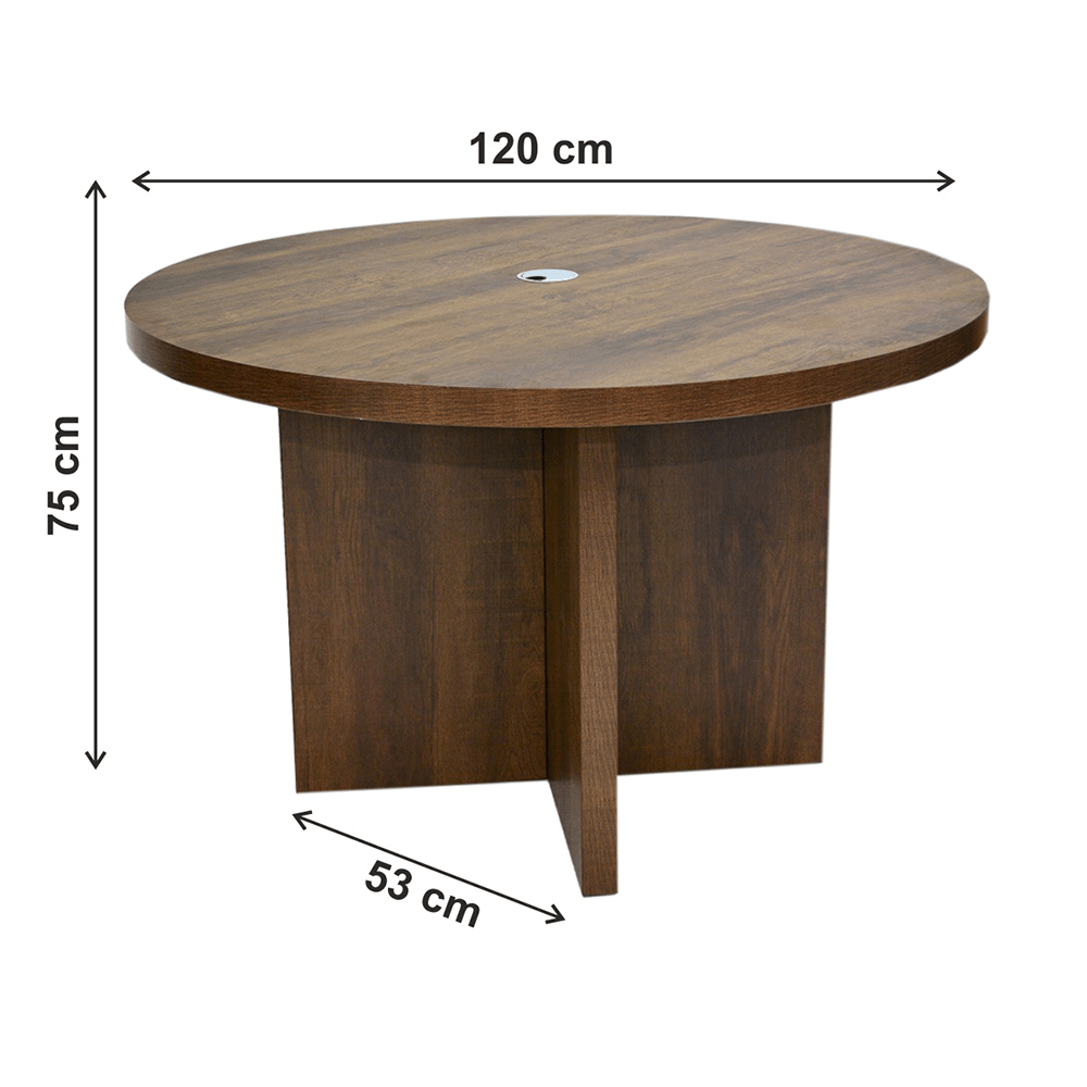 Round Meeting Table Wood Design
