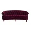 Dint Rolled Arm 2 Seater Velvet Sofa