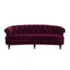 Dint Rolled Arm 2 Seater Velvet Sofa