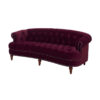 Dint Rolled Arm 2 Seater Velvet Sofa