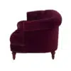 Dint Rolled Arm 2 Seater Velvet Sofa