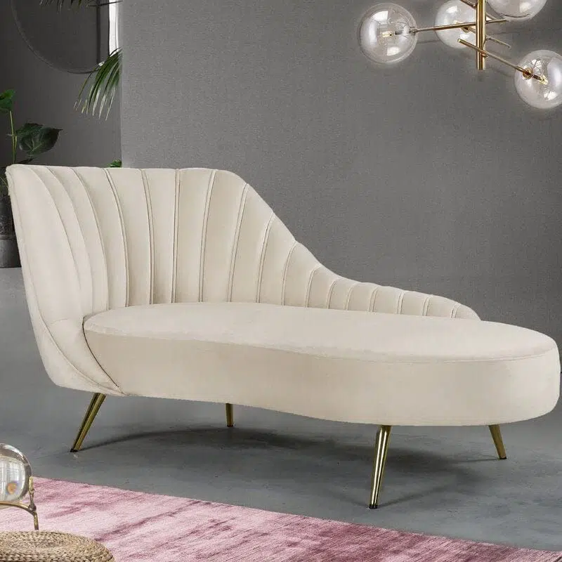 Ackor 1 Seater Velvet Chaise
