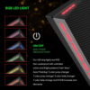 Gaming Embeded Carbon Fiber Y-Shaped Black