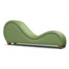 Carmen S-Shape Leather Chaise