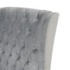 Aida Button Tufted Velvet Bed