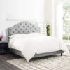 Almira Tufted Velvet Bed