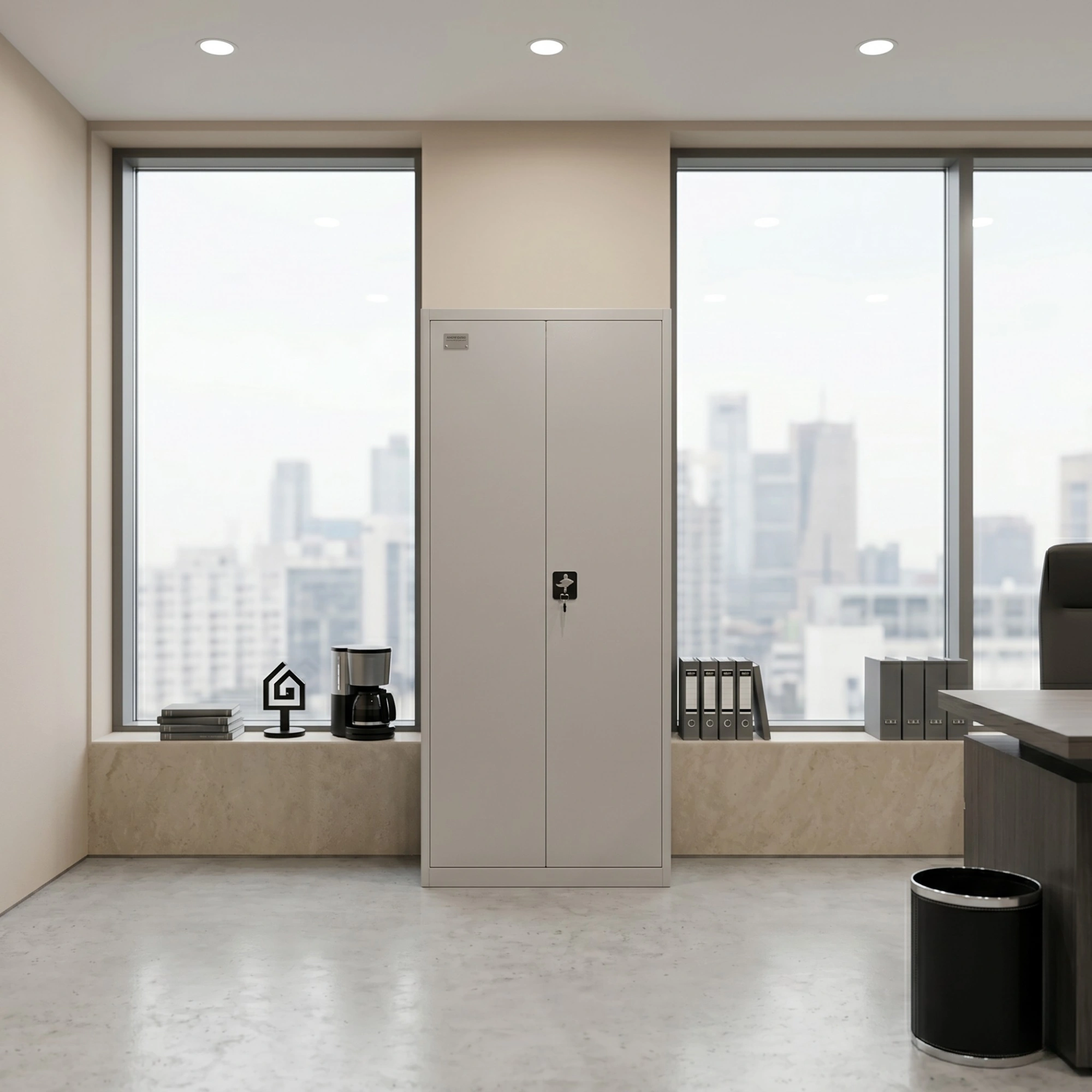 Amla 2 Door Metal Filing Cabinet
