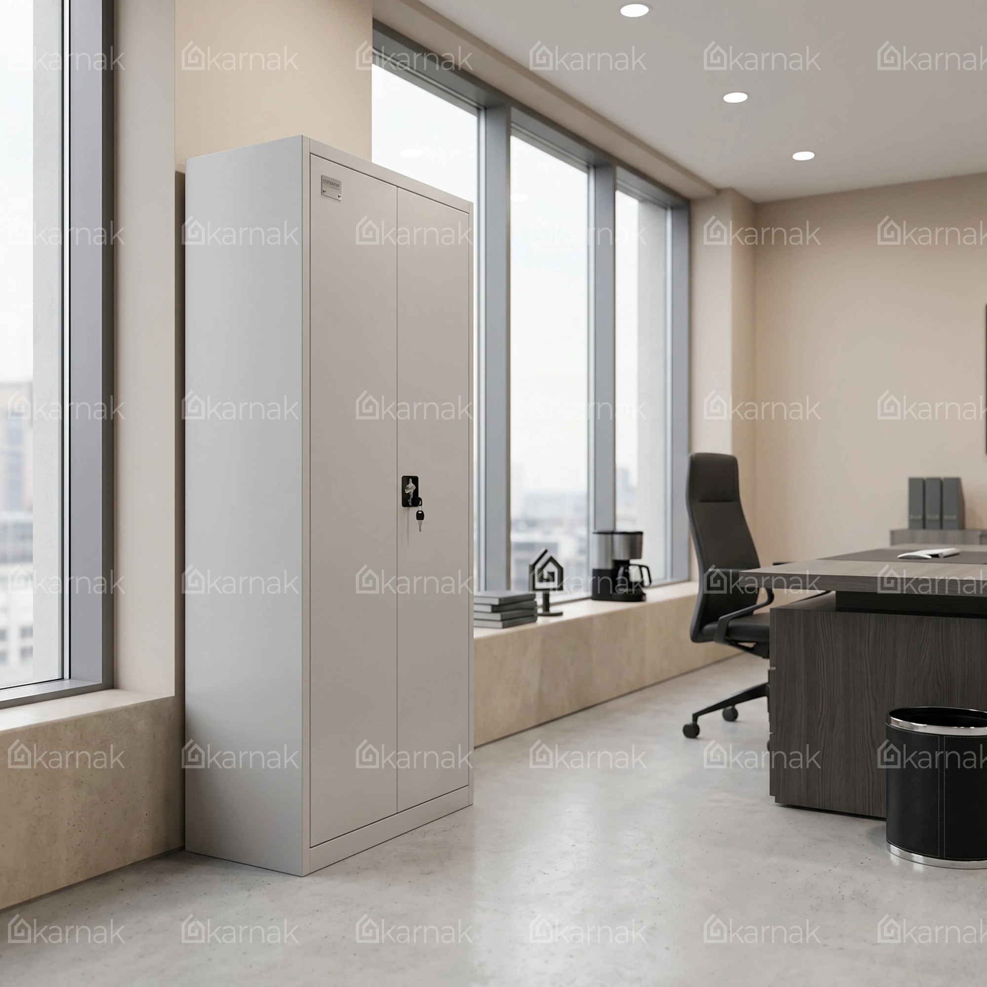 Amla 2 Door Metal Filing Cabinet
