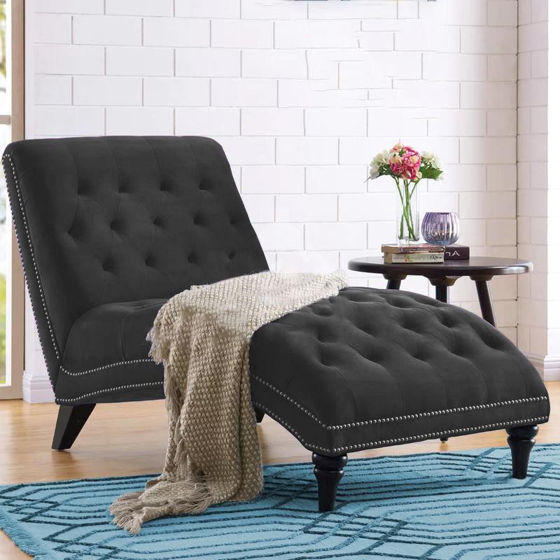 Arnold 1 Seater Velvet Chaise