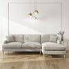 Ashlyn 3-Seater Polyester L-Shape Corner Sofa