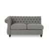 Astley 6-Seater Linen L-Shape Sofa