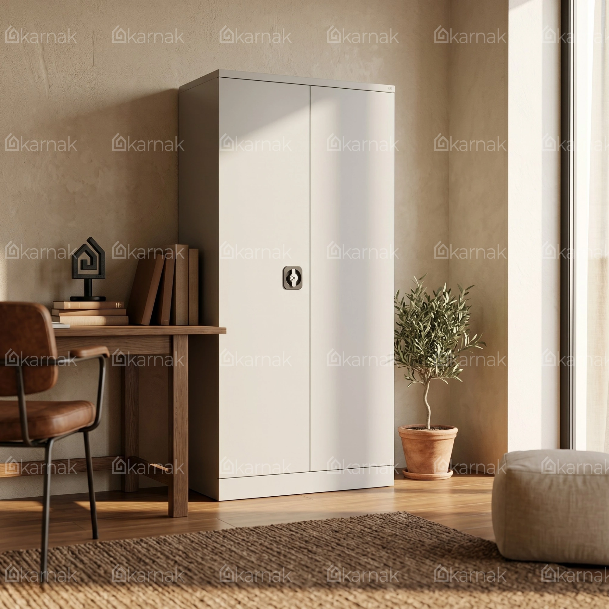 Chasidi 2 Door Metal Filing Cabinet