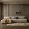 Chelsea Velvet 3 Seater L Shape Sofa