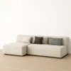 Chelsea Velvet 3 Seater L Shape Sofa