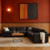 Aliana 5-Seater Linen L-Shape Sofa