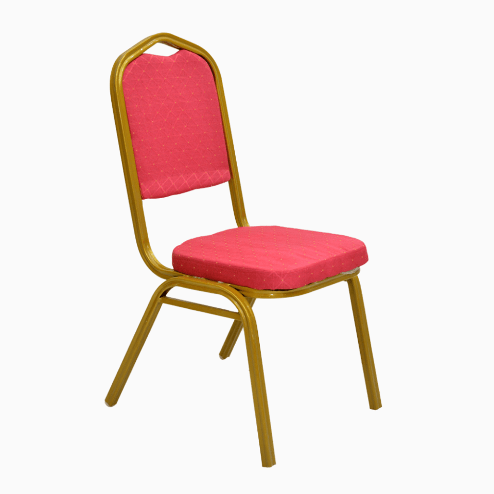 Crown Banquet Chair Red