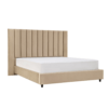 Crum Upholstered Velvet Bed