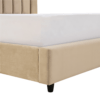 Crum Upholstered Velvet Bed