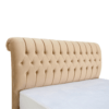 Cyra Button Tufted Velvet Bed