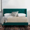 Efra Tufted Velvet Bed