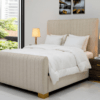 Elegant Upholstered Velvet Bed