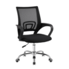 Agata Mesh Chair Swivel Black K-017B