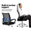 Agata Mesh Chair Swivel Black K-017B