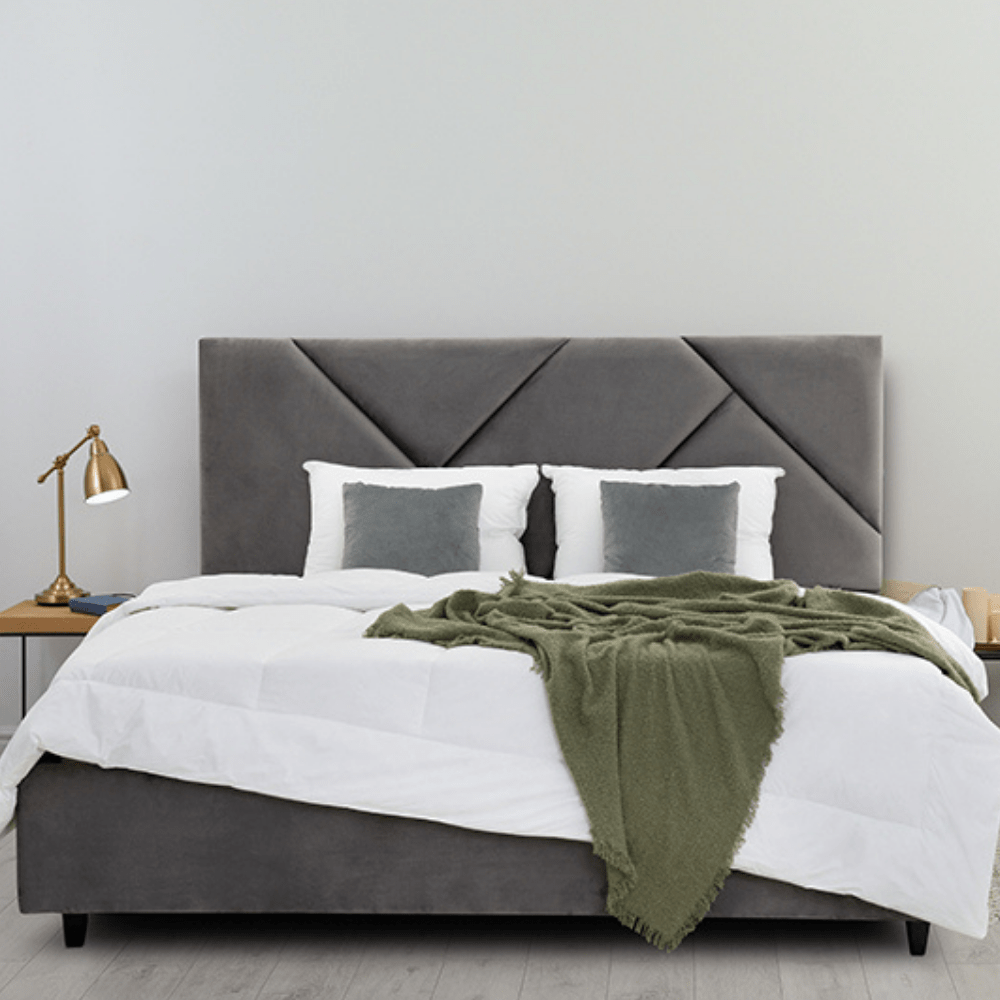 Galaxy Upholstered Velvet Bed