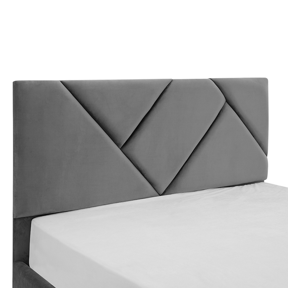 Galaxy Upholstered Velvet Bed