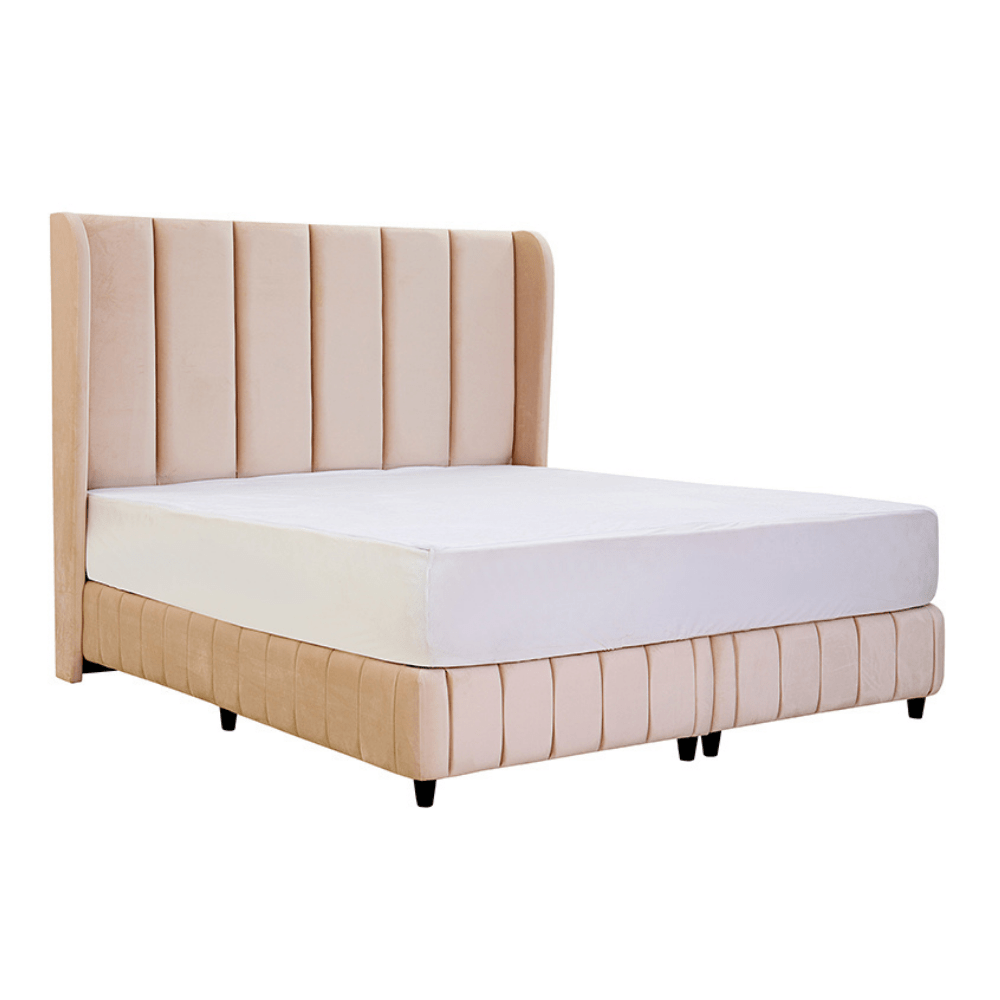Grace Upholstered Velvet Bed