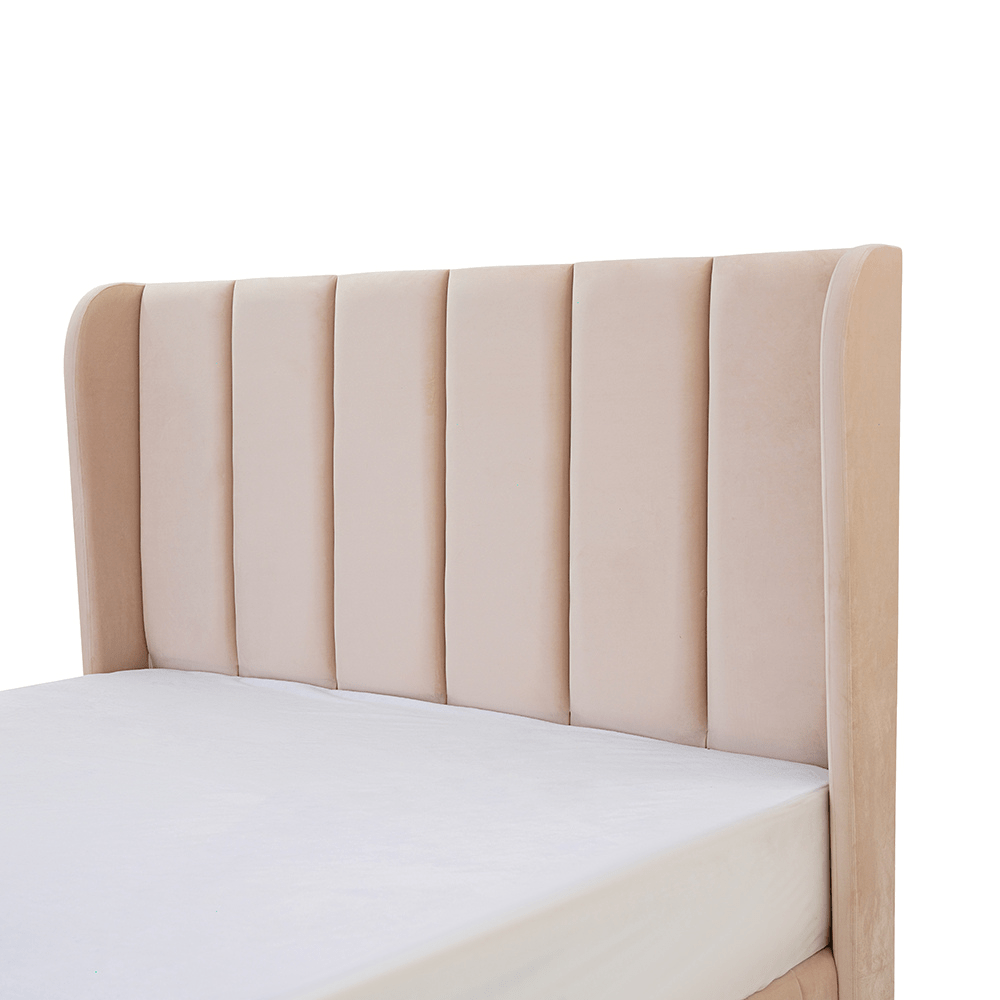 Grace Upholstered Velvet Bed