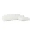 Hampton 3-Seater Polyester L-Shape Sofa